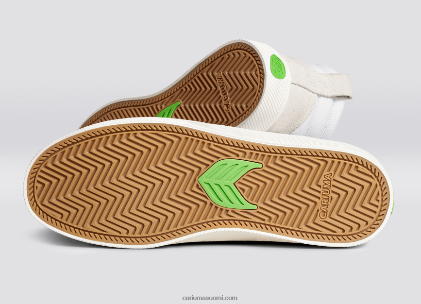miehet Cariuma valkoinen premium nahka/musta R2R2Z2148