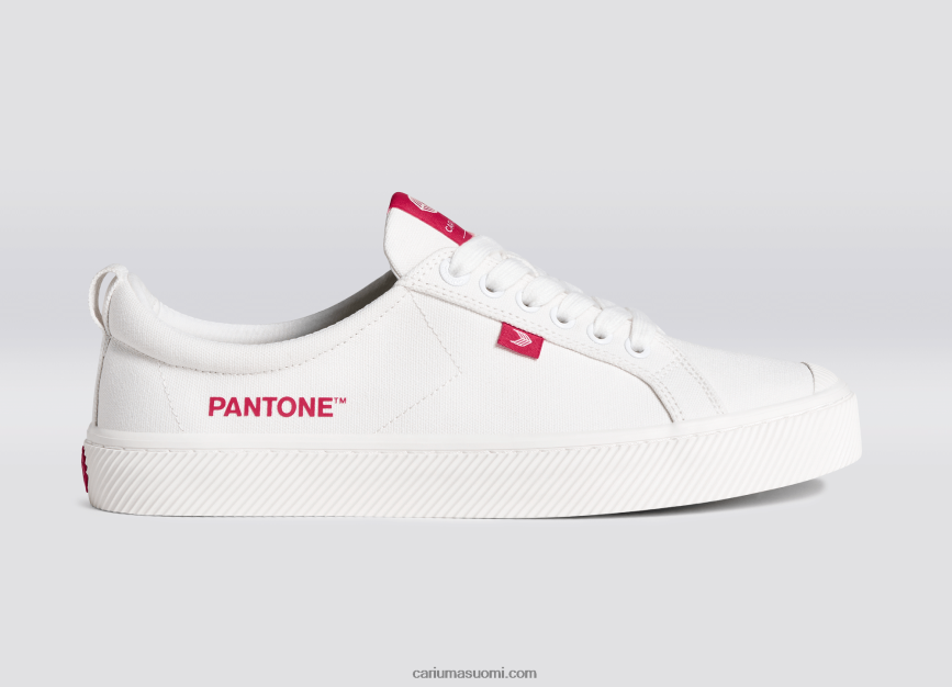 miehet Cariuma pantone luonnonvalkoinen/viva magenta canvas R2R2Z239