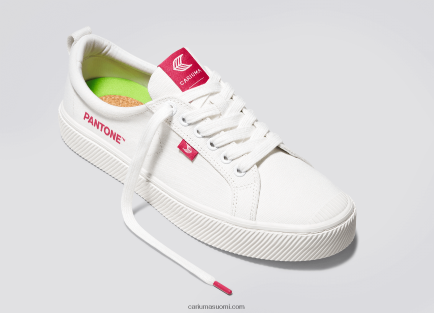 miehet Cariuma pantone luonnonvalkoinen/viva magenta canvas R2R2Z239