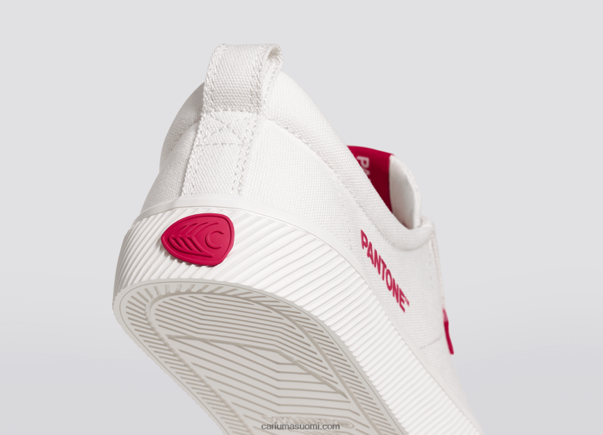 miehet Cariuma pantone luonnonvalkoinen/viva magenta canvas R2R2Z239