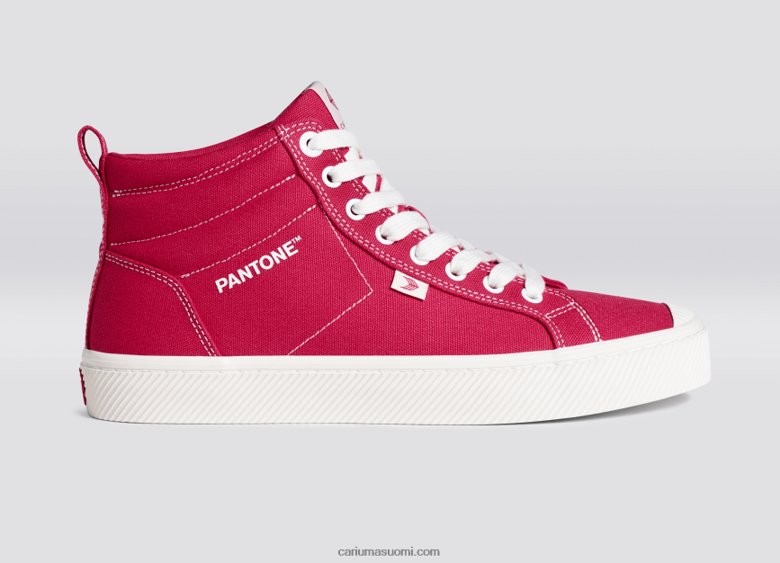 miehet Cariuma pantone viva magenta/luonnonvalkoinen kangas R2R2Z263