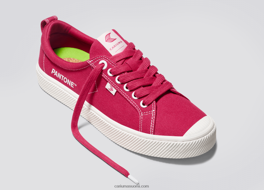 naiset Cariuma pantone viva magenta/luonnonvalkoinen kangas R2R2Z2251