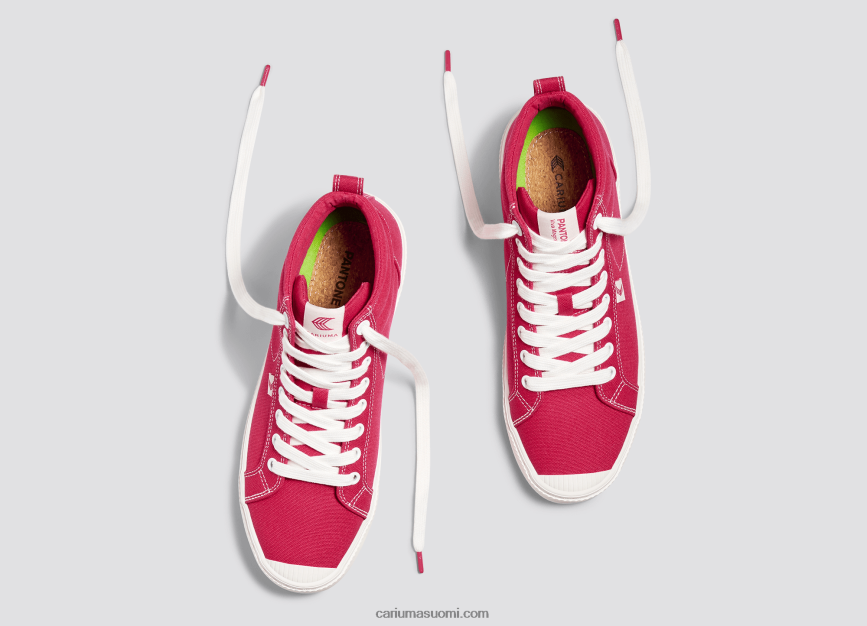naiset Cariuma pantone viva magenta/luonnonvalkoinen kangas R2R2Z2280