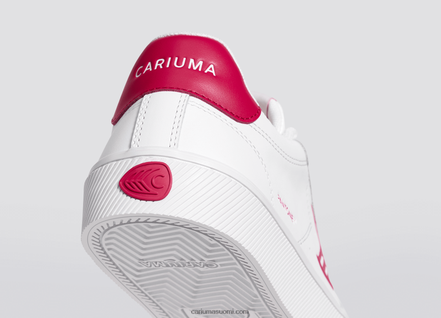 naiset Cariuma pantone viva magenta valkoinen nahka R2R2Z2294